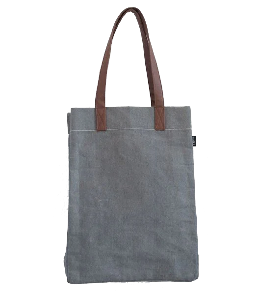 Market Tote - Waxed Ash