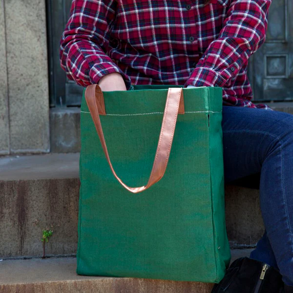 Market Tote - Waxed Ash - Image 2