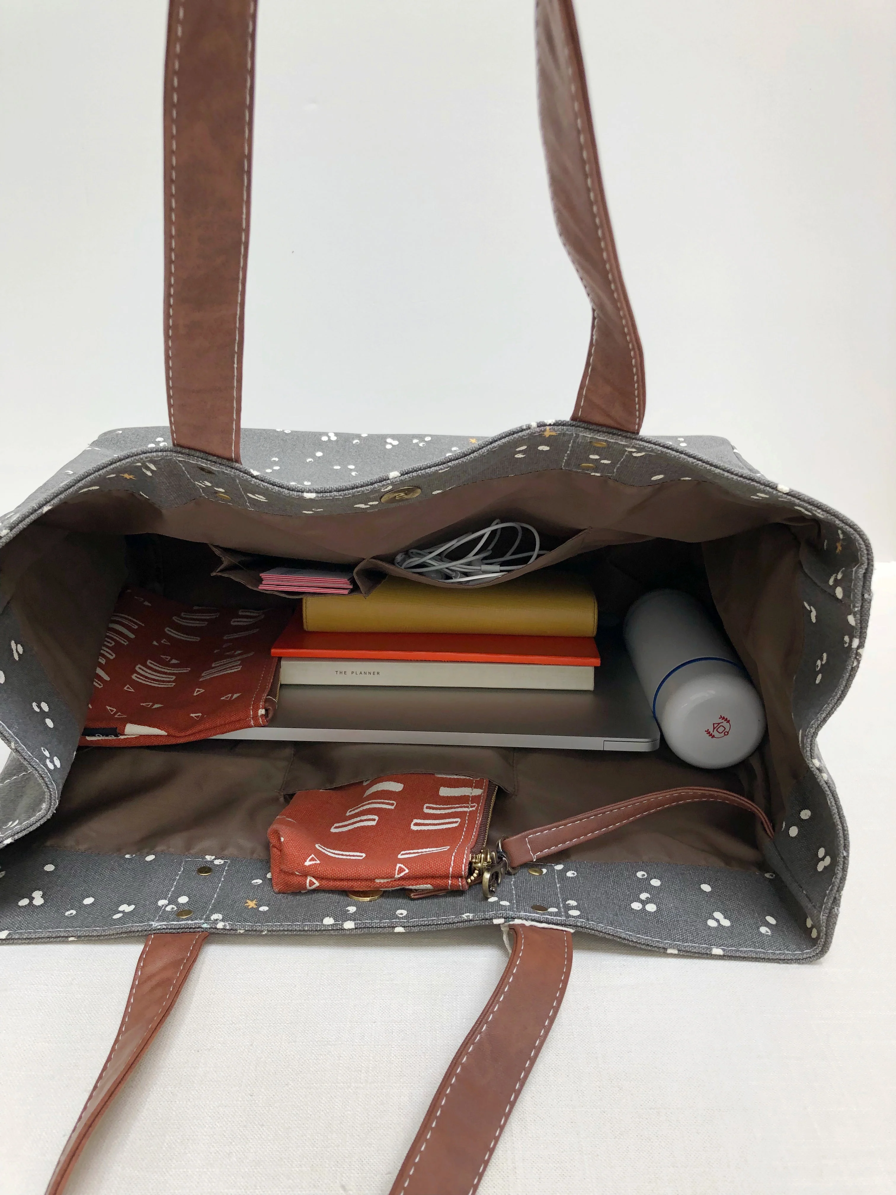 Carryall Tote - Carmel - Image 3