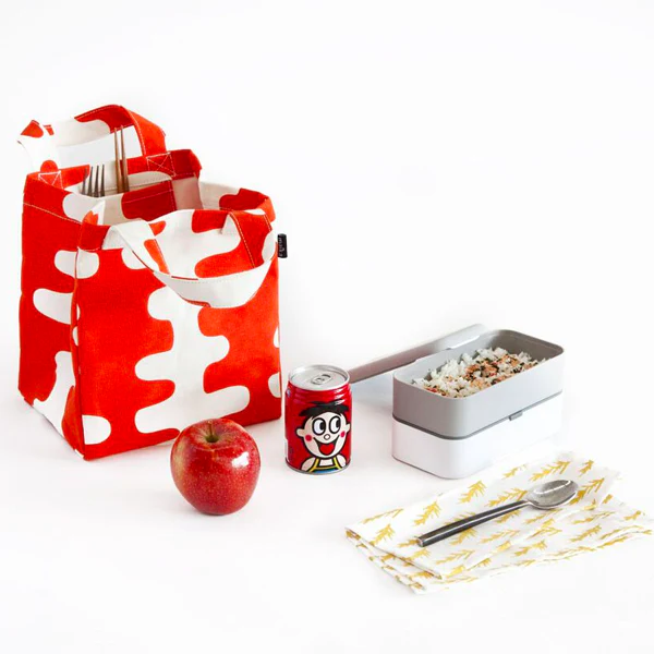 Lunch + Pie Tote - Echo Tangerine - Image 3