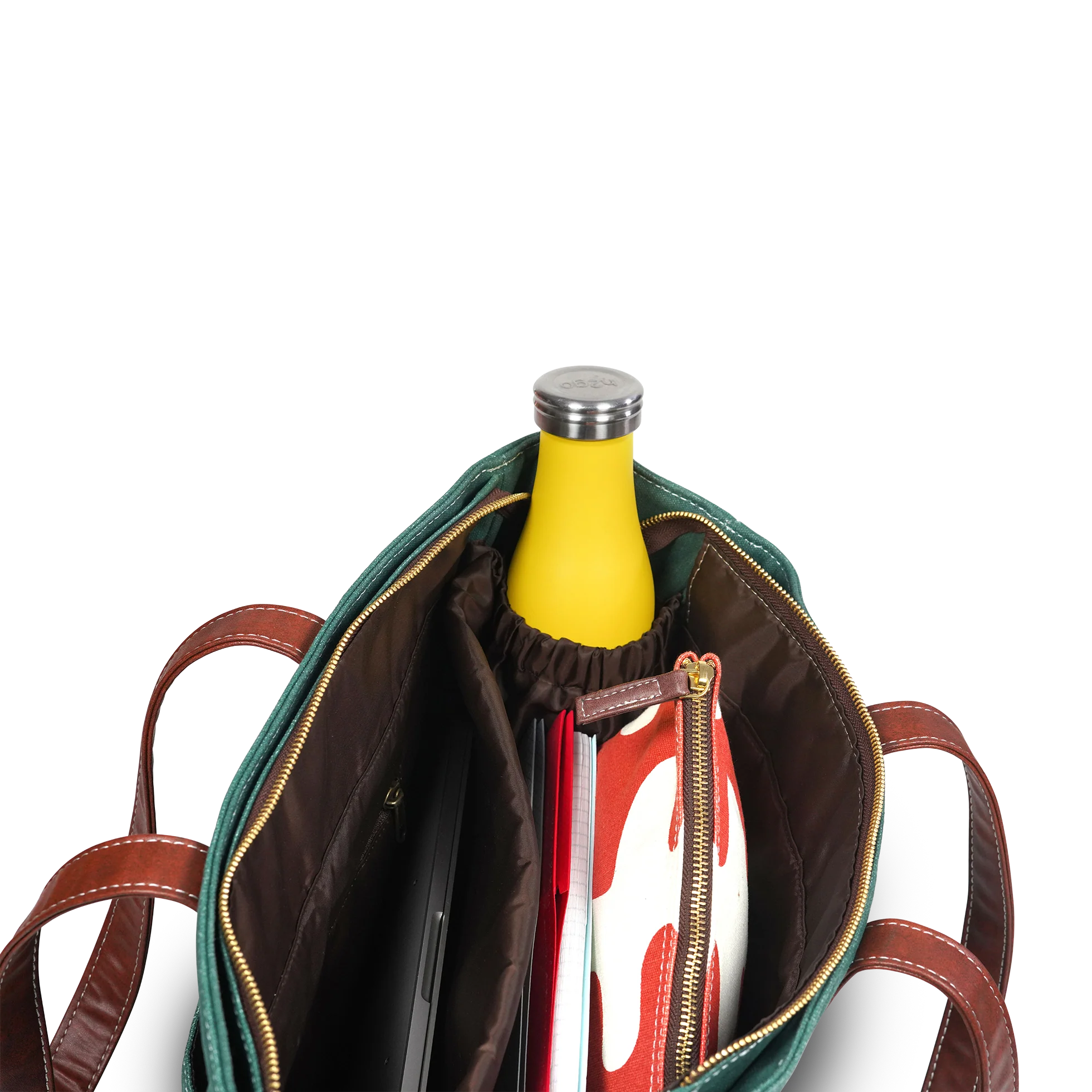 Essential Tote - Waxed Hunter Green - Image 8