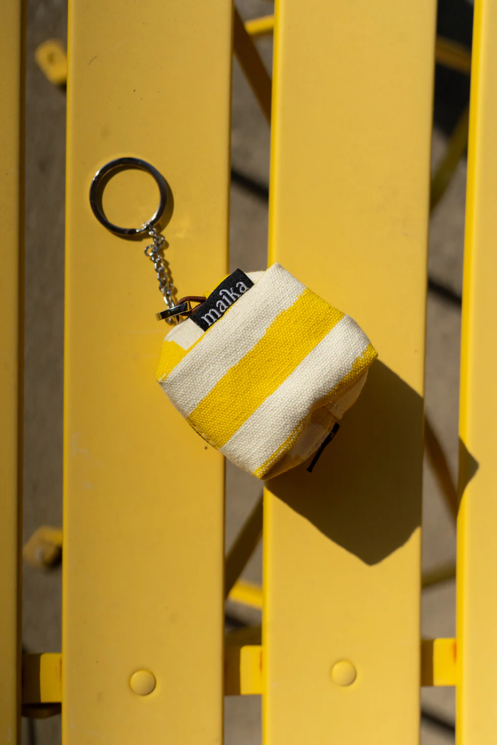Mini Cube Key Ring - Linea Buttercup - Image 2