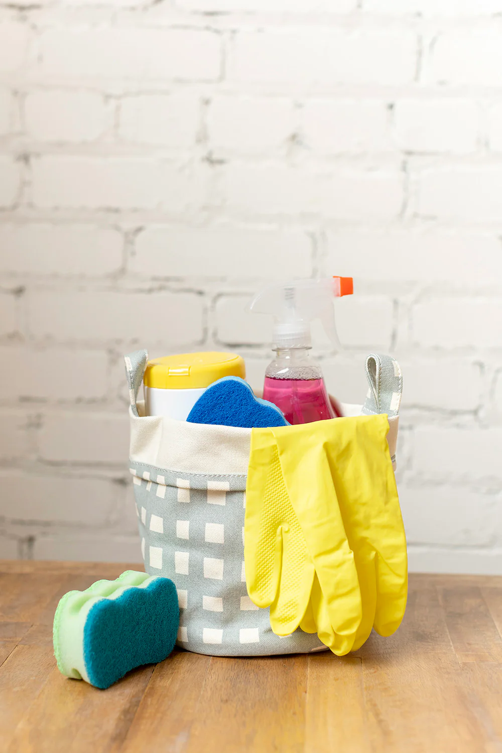 Canvas Bucket - Flores - Image 2