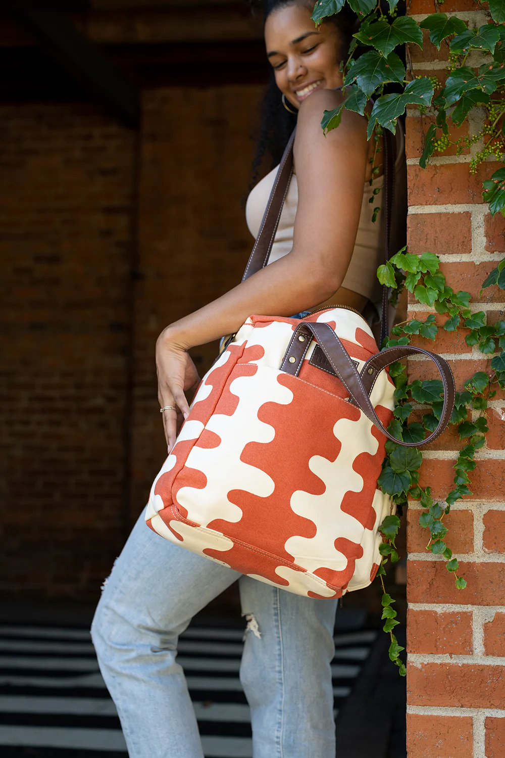 Commuter Tote - Echo Tangerine - Image 10