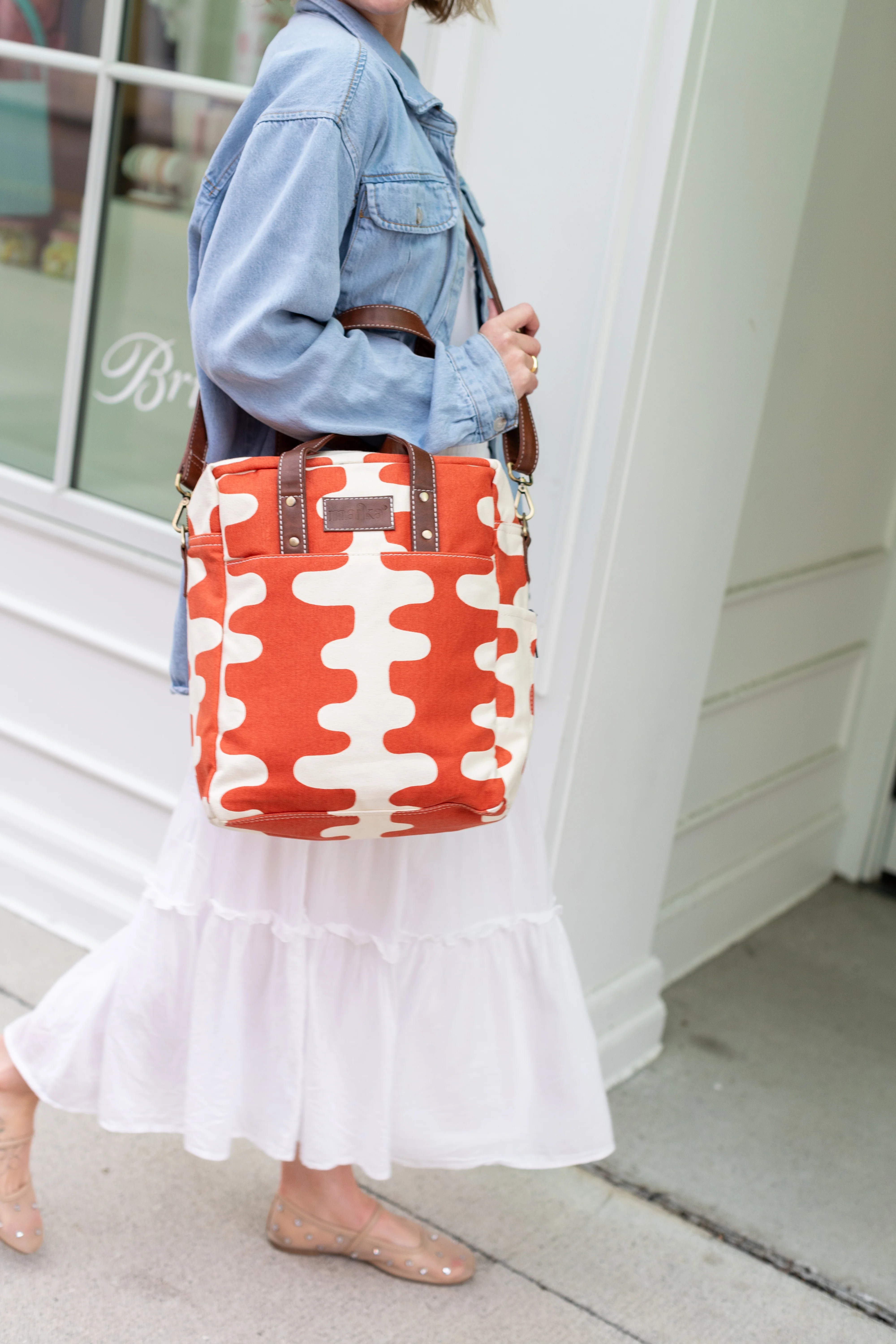 Commuter Tote - Echo Tangerine - Image 2