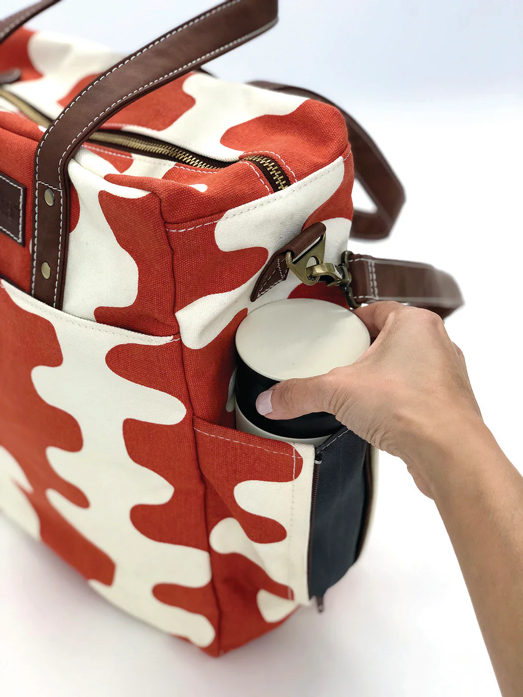 Commuter Tote - Echo Tangerine - Image 7