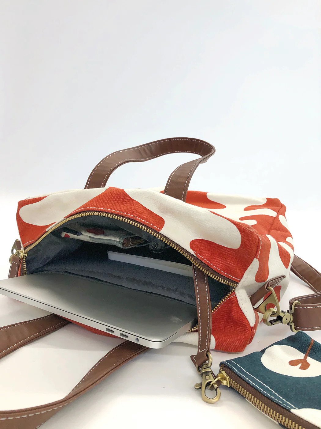 Commuter Tote - Echo Tangerine - Image 9