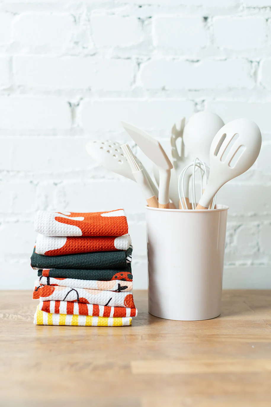 Tea Towel - Echo Tangerine - Image 7