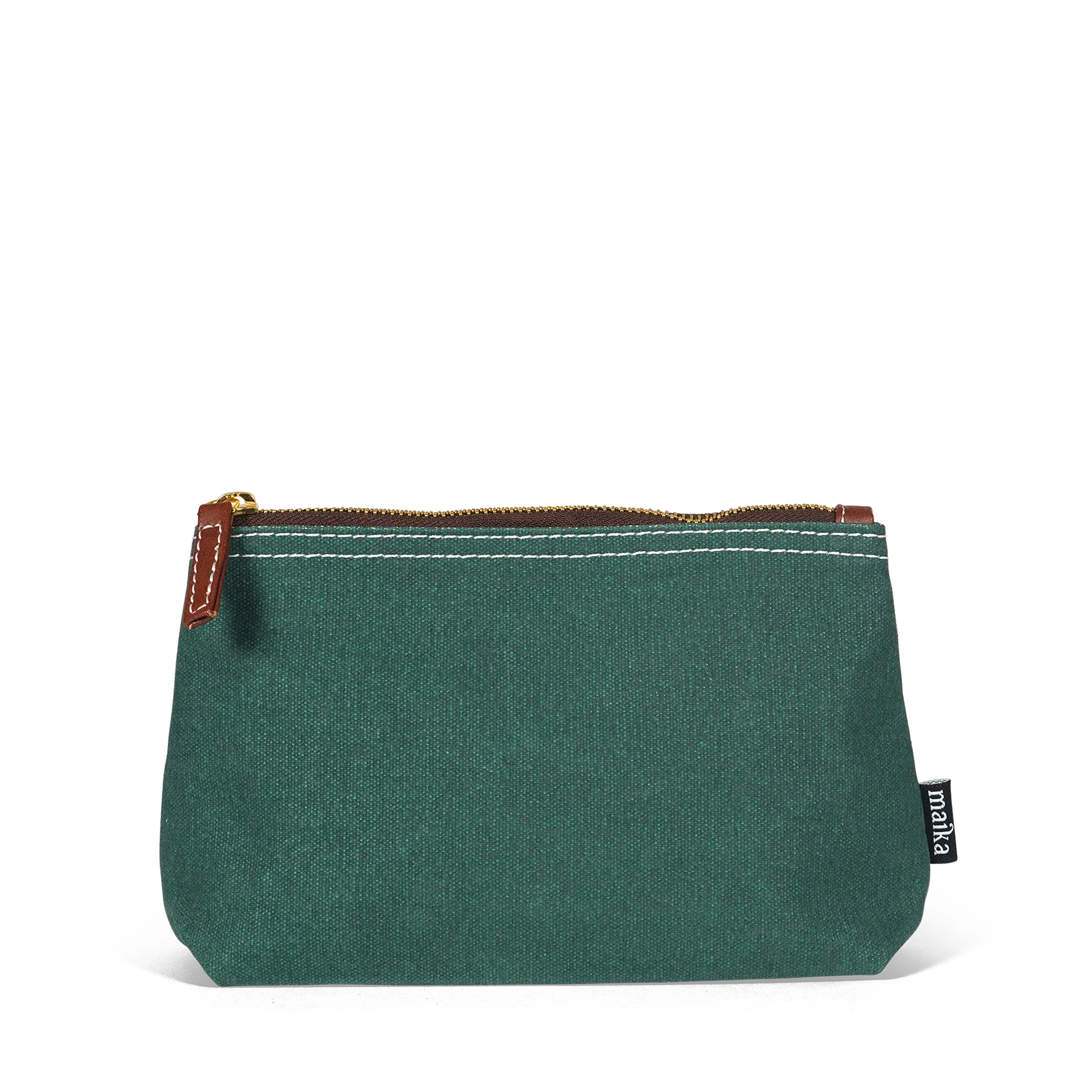 Travel Pouch - Waxed Hunter Green - Image 5
